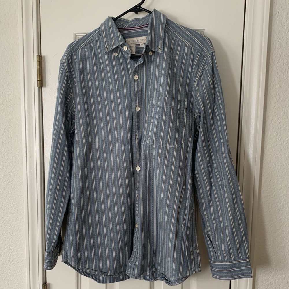 The Territory Ahead Patterned Button Down Shirt